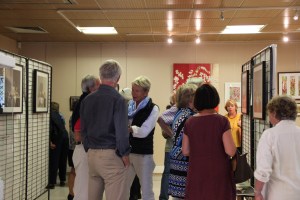 Plenty of people and quite a few sales too