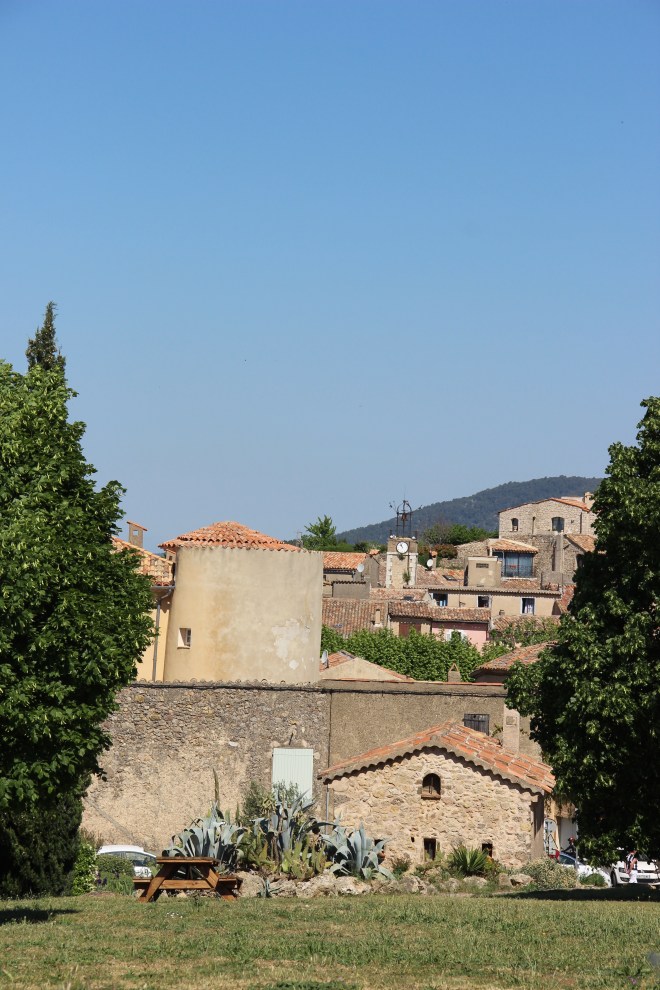 Sun shining on Tour Tour