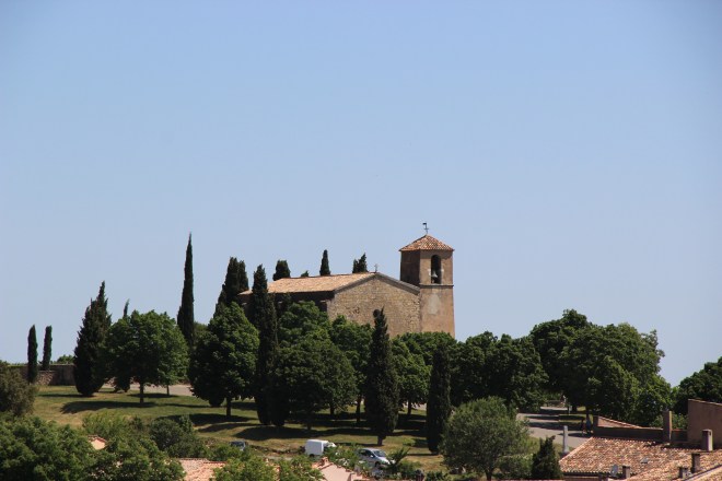 from our hillside perch