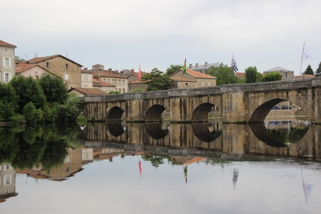 Confolens on the river Charente
